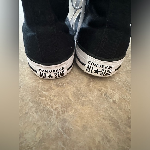 Converse All Star Black High Top Women’s 8.5/Men’s 6.5 M9160 - Picture 4 of 6